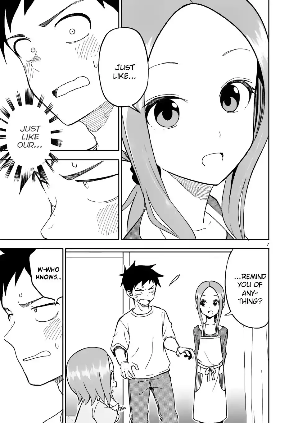 Karakai Jouzu no (Moto) Takagi-san Chapter 182 7